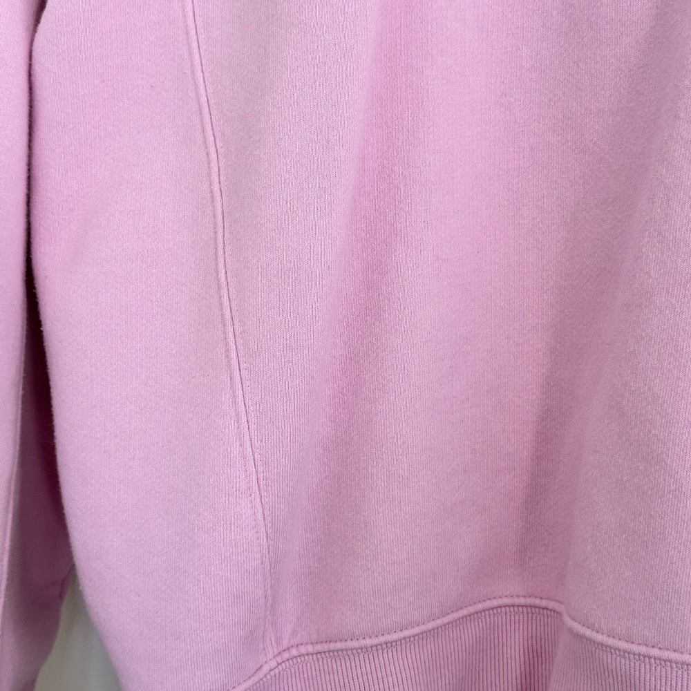 Nuuds vintage fleece Downtime quarter zip in Bon Bon size medium - Picture 3 of 11